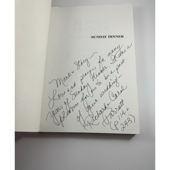 The Original Sunday Dinner: Meals from Family Kitchens by Lora Lee Parrott - Picture 2 of 8